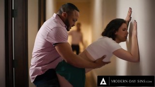 modern-day sins - bored casey calvert s sneaky sex with hubby turns into gangbang with their in-laws
