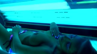 Tanning And Masturbating