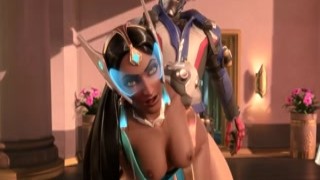 3D Anime Cute Heroes Fuck in Every Hole