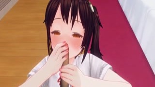 uncensored korean hentai anime blowjob