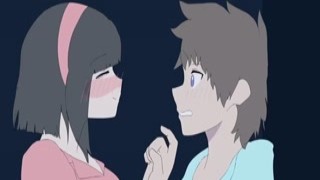 The anime scene with the spider and the kiss is incredibly epic, it's almost as if you are playing Minecraft while watching this incredible animated series