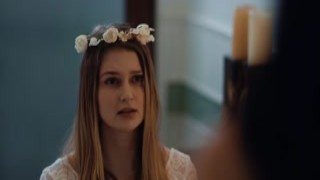 Busty bride pussy licked by former bff