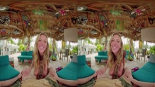 Morning Poolside Creampie - Virtual Real Porn