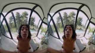 Horny Teen Surprises Me Wearing Lingerie - Virtual Real Porn