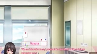 The challenge is to identify and replace three specific words in the given sentence, "real hentai situation dt part 1," while maintaining its overall meaning