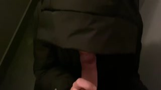 Addy Broke - Public deep blowjob in the elevator, until