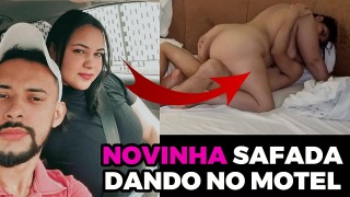 novinha casada gostosa cavalgando no motel em maringa