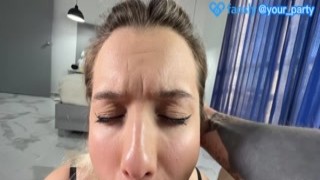 Your_blowjob_queen - A wife enjoys sucking a strangers dick while her husband is away. deepthroat. POV. Sloppy. =)