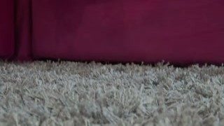 Anett Larman solo in black stockings