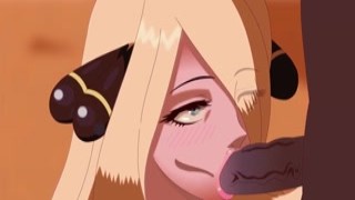 cynthia hentai on the beach by animate