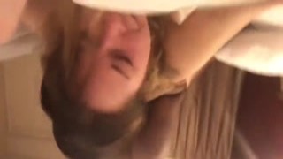 The large black man ravaged the petite white woman