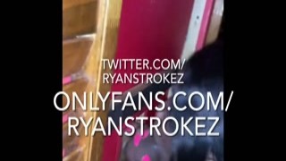 Ryan Strokez takes stripper to her first real gloryhole