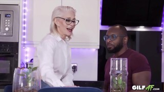 granny loves big black dick gilf af hardcore interracial granny porn