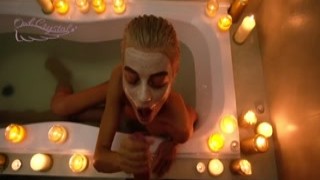 Owl Crystal - Cozy homemade blowjob in the bathroom