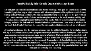 Threesome with two super HOT Thai teens