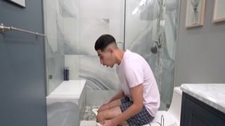 Sasha shows her stepbrother her perky teen tits