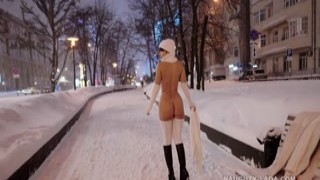 Naughty Lada - Winter walk