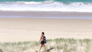 Scarlet Chase - Public Beach Pervert Oils And Fuck