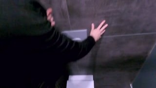Milfetta - Unlucky Shoplifter Fucked in Mall Toilet - Real Public - Risky Sex - POV