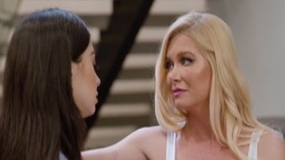 Stepmom and stepdaughter act on their feelings