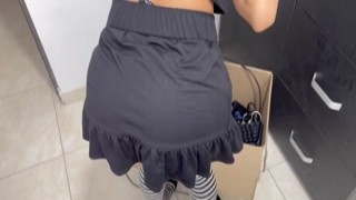 Juliana Palvin - I give my new neighbor the best fuck ever in exchange for fixing her computer. I cum rich.