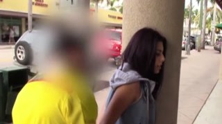 Officer Mclane touching Winter Flynns naked body