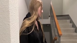 Arisha_Mills - Bred a girl for a blowjob in the entrance