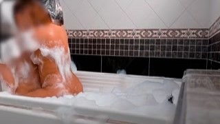 "My fantasies have always been filled with intimate moments with my neighbor, especially when she is lounging in the luxurious Jacuzzi, steamy and inviting