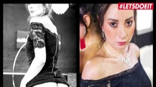 Teen Italian Valentina Bianco and Mike Chapman engage in a sensual and intimate act, exploring each other's bodies while enjoying a thrilling performance