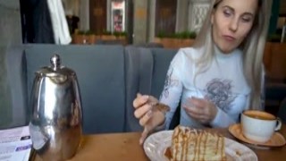 ** In the bustling cafe where the aroma of freshly brewed coffee and the hum of lively chatter filled the air, Letty Black found herself nestled amidst a cozy corner booth