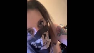 big booty black girl gets her mouth stuffed after break up