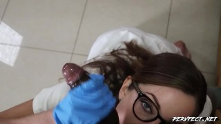 doctor takes exam too far