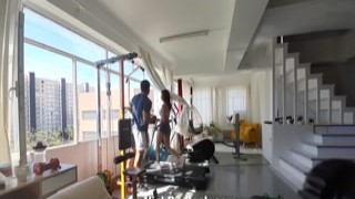 Nick Moreno - Fucking in my Home Gym with a Slut who Enjoys my Cock in her Pussy (FREE PORN)
