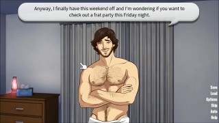 kissing two men i have crushes on. and jacking off to the memory coming out on top - ian part 03