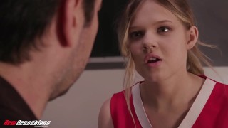 new sensations - blonde teen cheerleader went cock crazy coco lovelock 