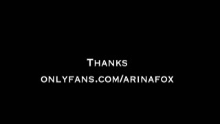 Arina Fox - After a day at work, you get sucked deep by supermodel FoxyElf. POV.