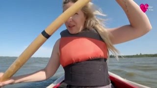 Katrina Van - Adult Game in the Water, Kayaking, Waves, Sunbathing and Blowjob