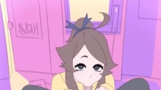 Cute cartoon blowjob by fangdangler with cumshot