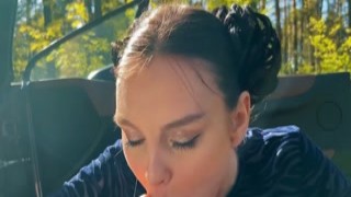 Eva Soda - Utroskab med den første kvinde i bilen ⧸ Sex i bilen