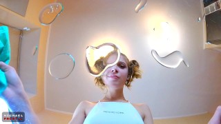 step sister get glued and asks to her
