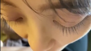 Hellish blowjob is immediate blowjob, unwashed anal licking, and swallows two consecutive cums from the palm of her hand, Koenji mentally unstable 24-year-old second-hand clothing shop clerk 22