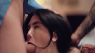 Petite babe anal fucked and dped by exes