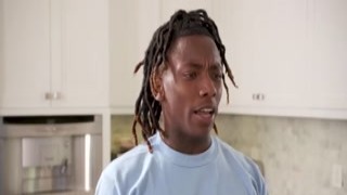 Black dude fucking busty white stepmom
