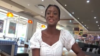 Amateur Ebony Girlfriend Banged Raw POV By Big Cock White BF Outdoors