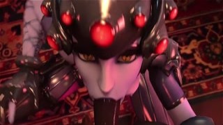 Overwatch Nude Widowmaker Enjoying Sex